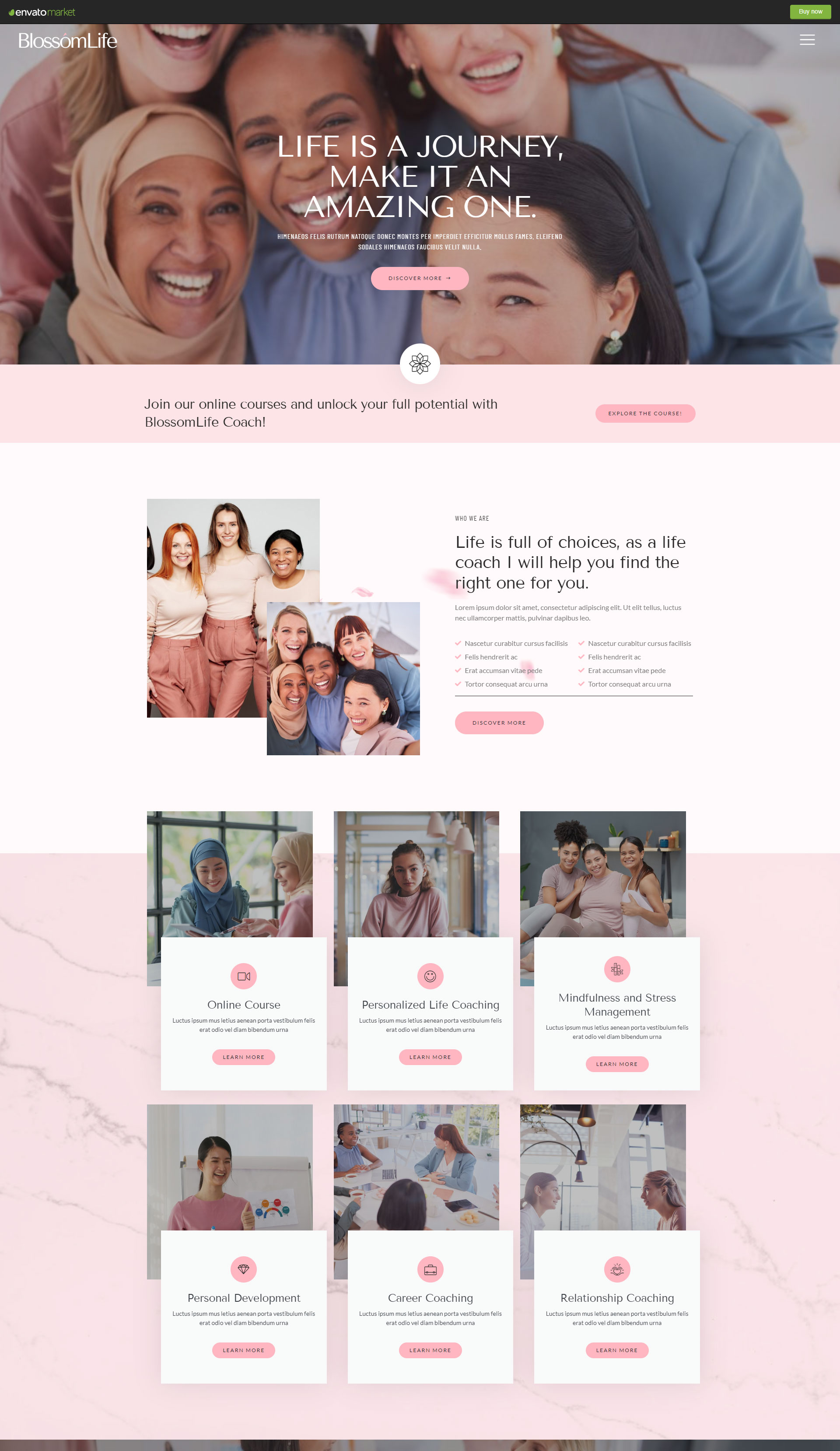 Mẫu website huấn luyện cá nhân 1